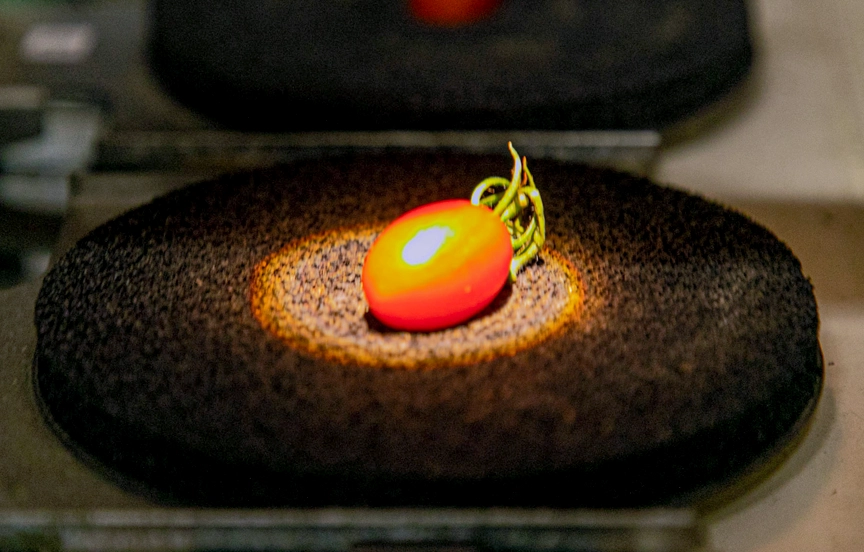 糖度測定の様子